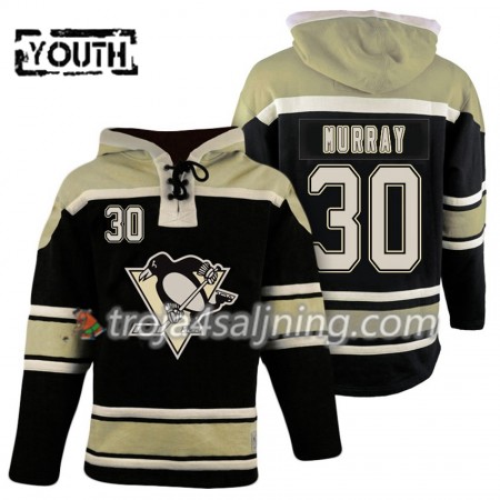 Pittsburgh Penguins Matt Murray 30 Svart Sawyer Hooded Sweatshirt - Barn